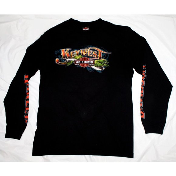 Harley-Davidson Other - Harley Davidson Keywest Mens Long Sleeve T-Shirt Size Large
